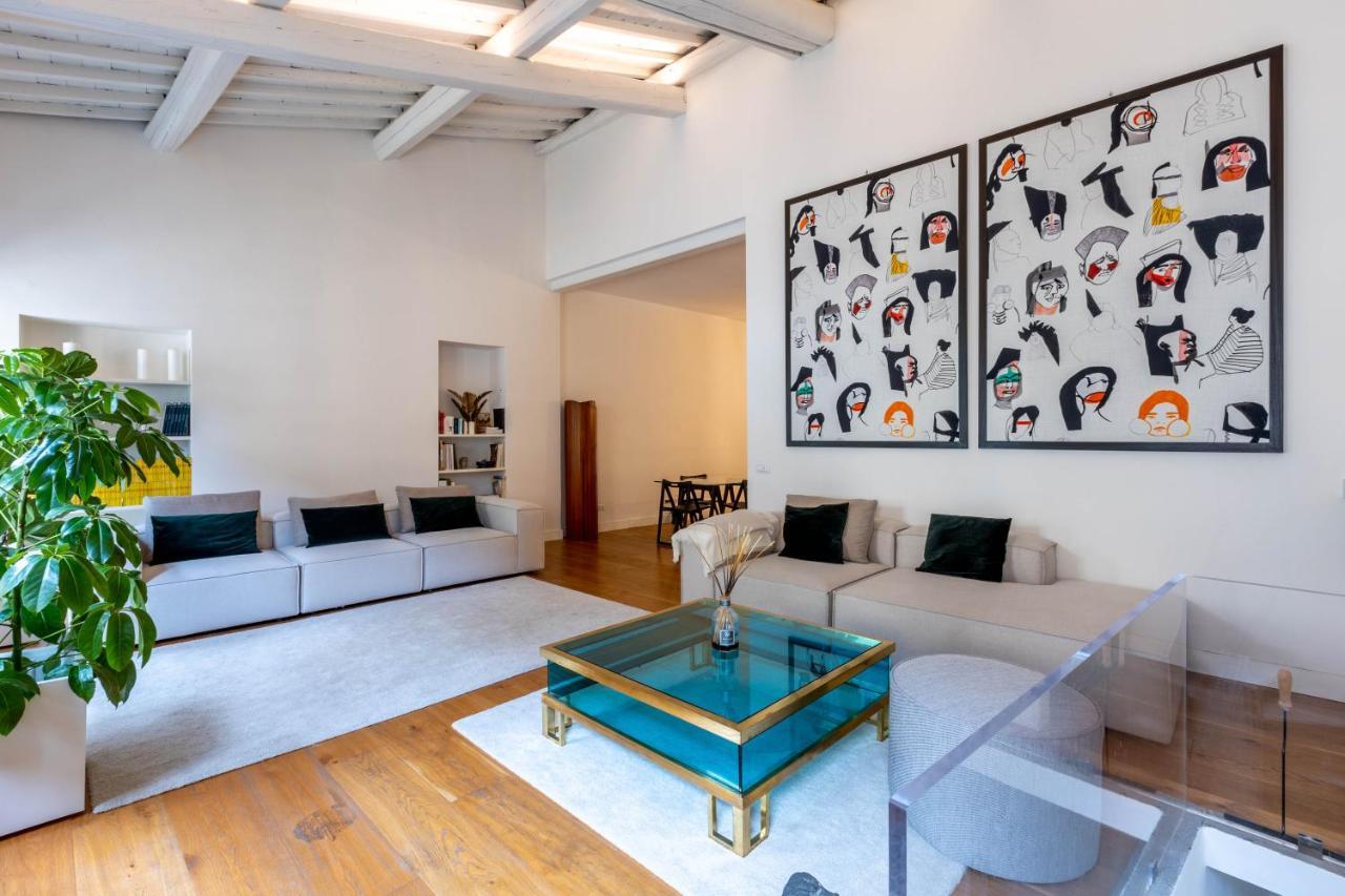 Ferienwohnung Loft In Santo Spirito Florenz Exterior foto