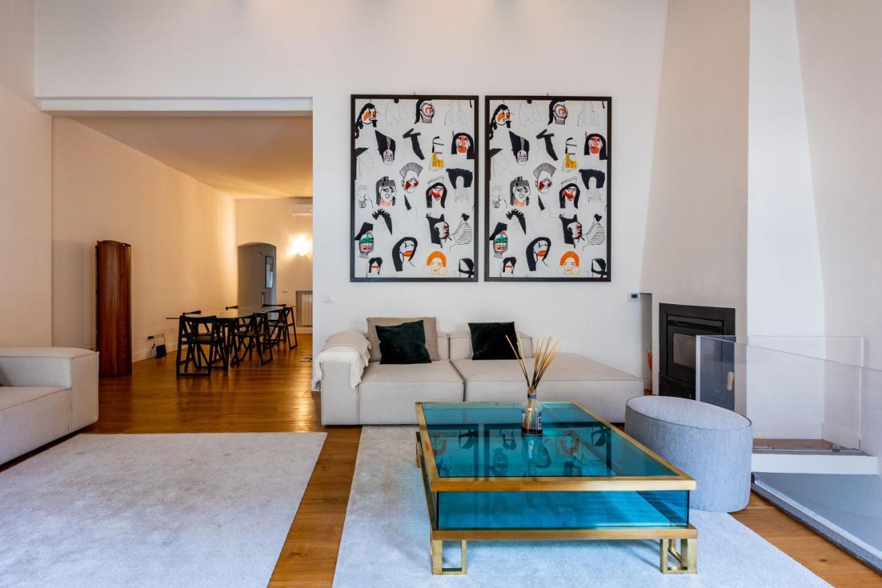 Ferienwohnung Loft In Santo Spirito Florenz Exterior foto